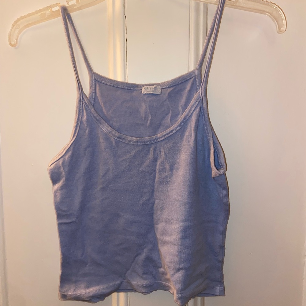 Blue tank top Brandy Melville